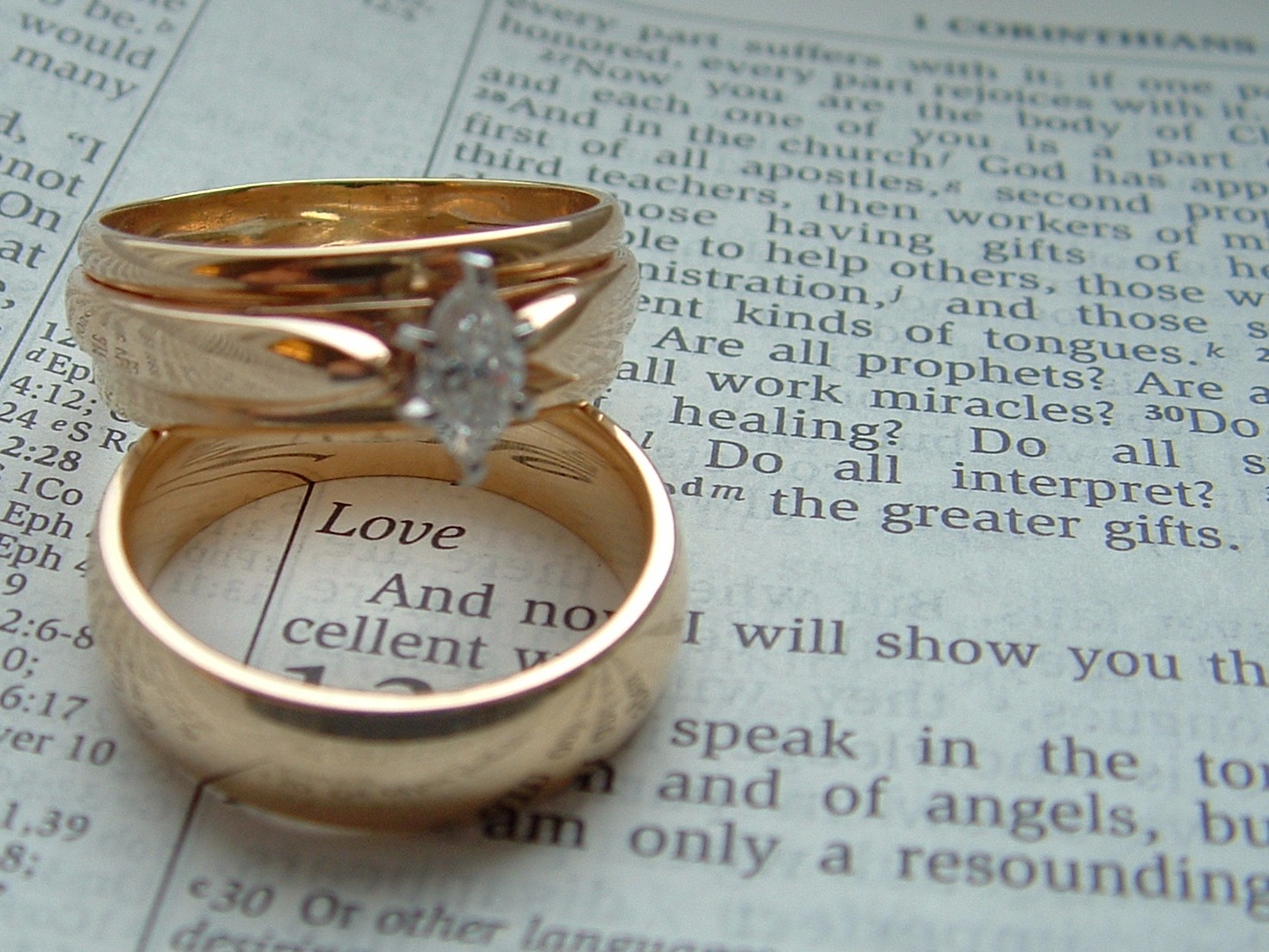 Marriage Rings Photo by Mike Goodwin